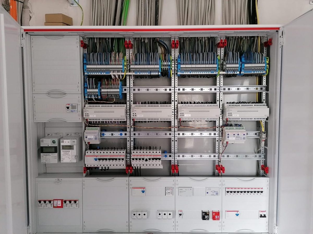 Elektroinstallation im Rohbau